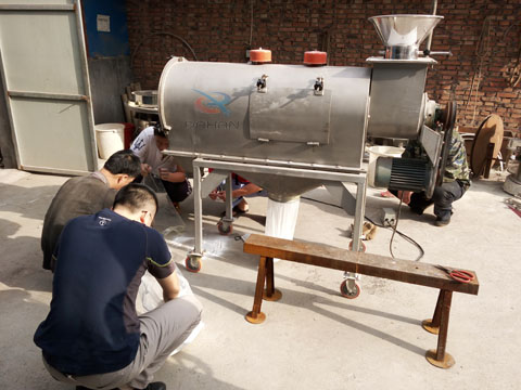 化工粉氣旋篩試機(jī)效果檢測