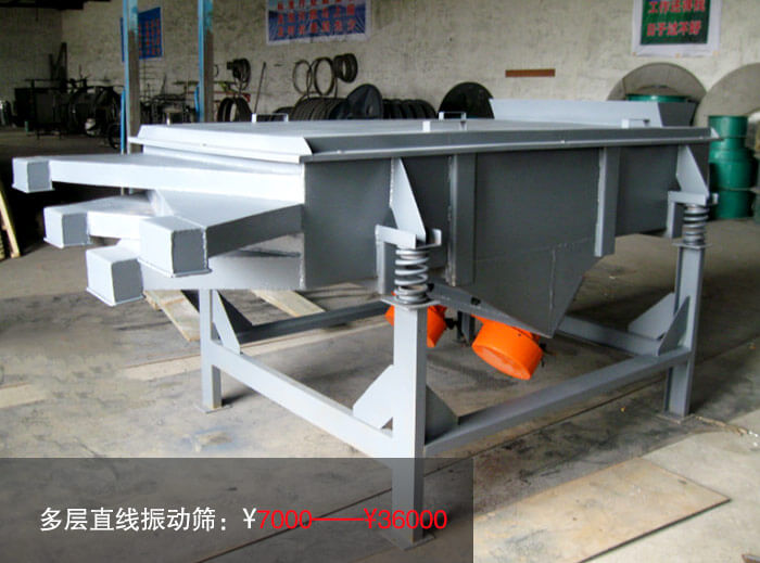 多層直線振動(dòng)篩多少錢？